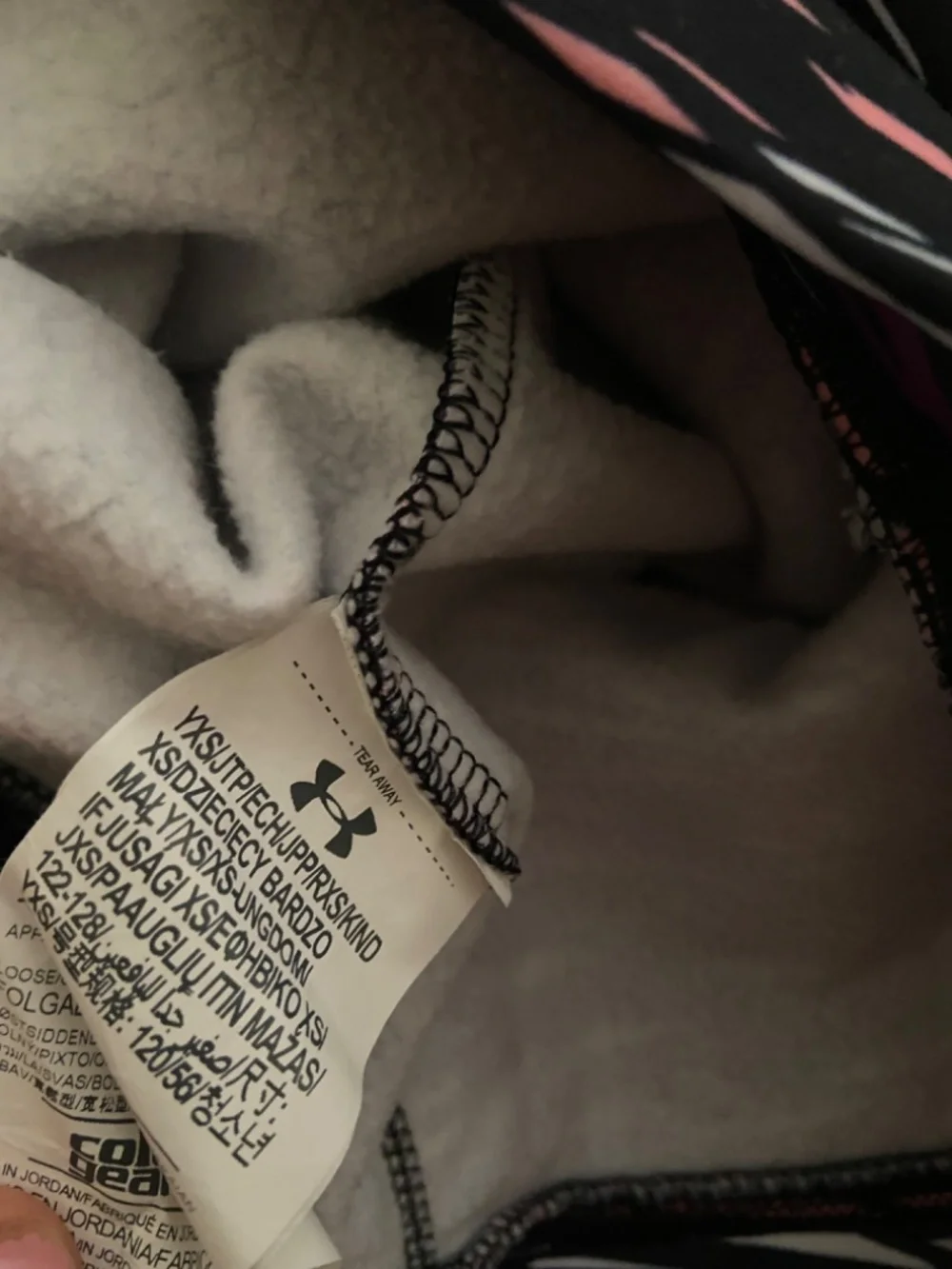Two Nike t-shirts 5-7yo White pink